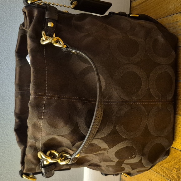 Brown Coach Purse - Picture 1 of 5